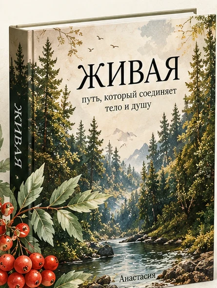 Обложка книги «Живая» (в разработке)